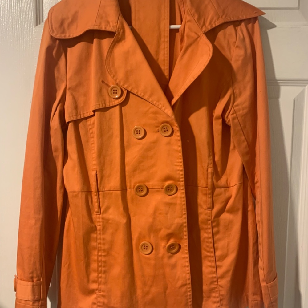 Orange Fall Jacket, Large - Picture 3 of 3